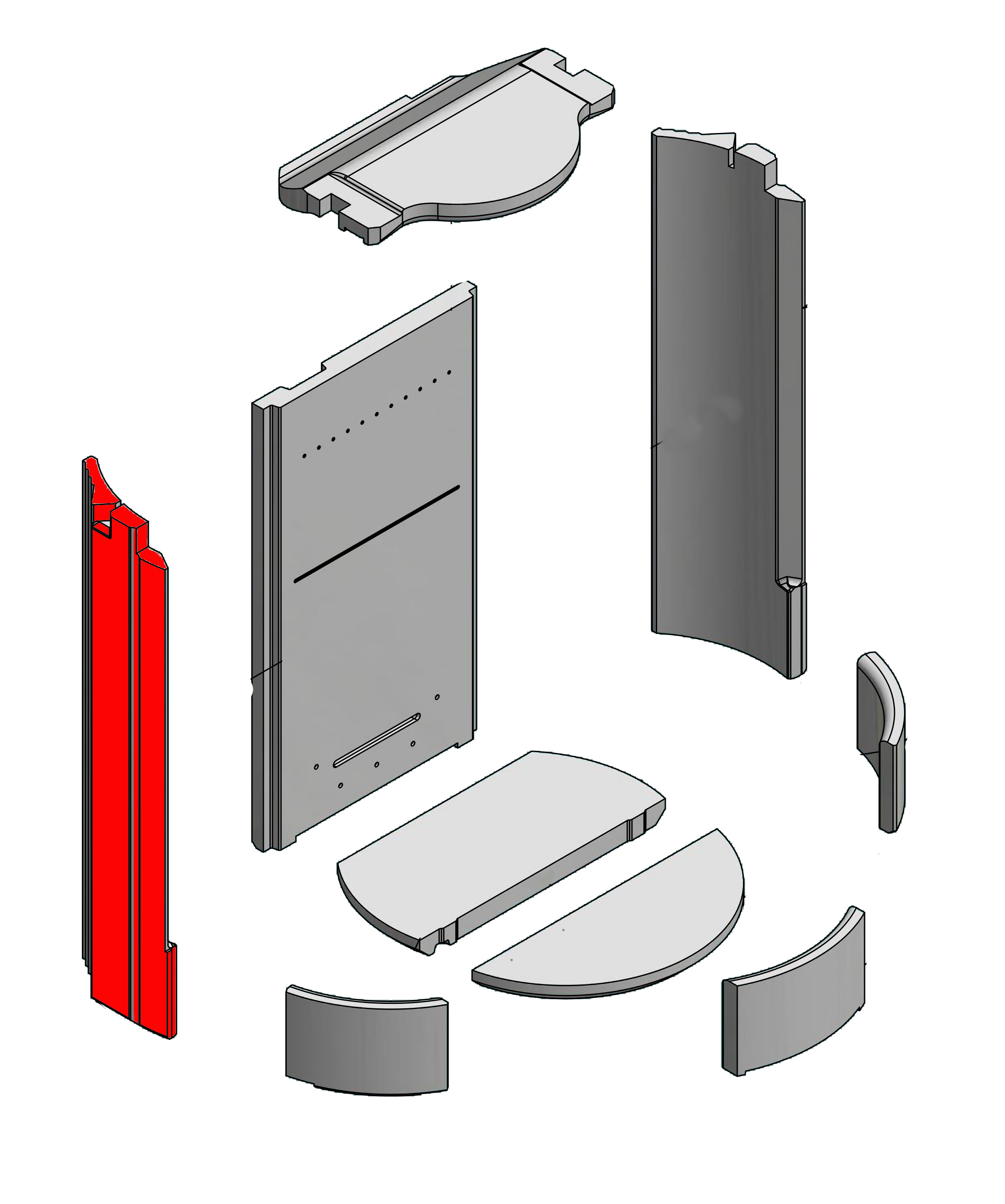 Attika Pilar Clever Air Seitenstein links